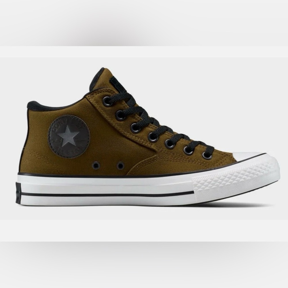 CONVERSE Chuck Taylor All Star Malden Street Canvas Men's Mid-Top Sneakers Olive